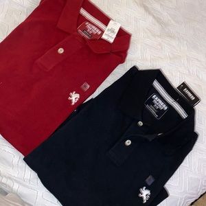 Men’s Express Polo Logo Shirts XL